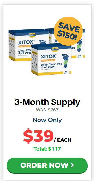 Order Xitox 3 packages