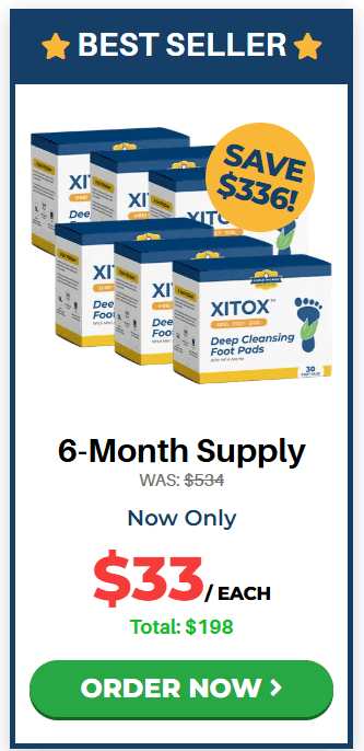 Order Xitox 6 packages